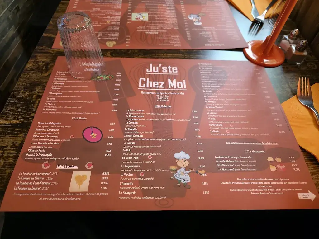 Menu_Ju'ste Chez Moi_Caen_image_2
