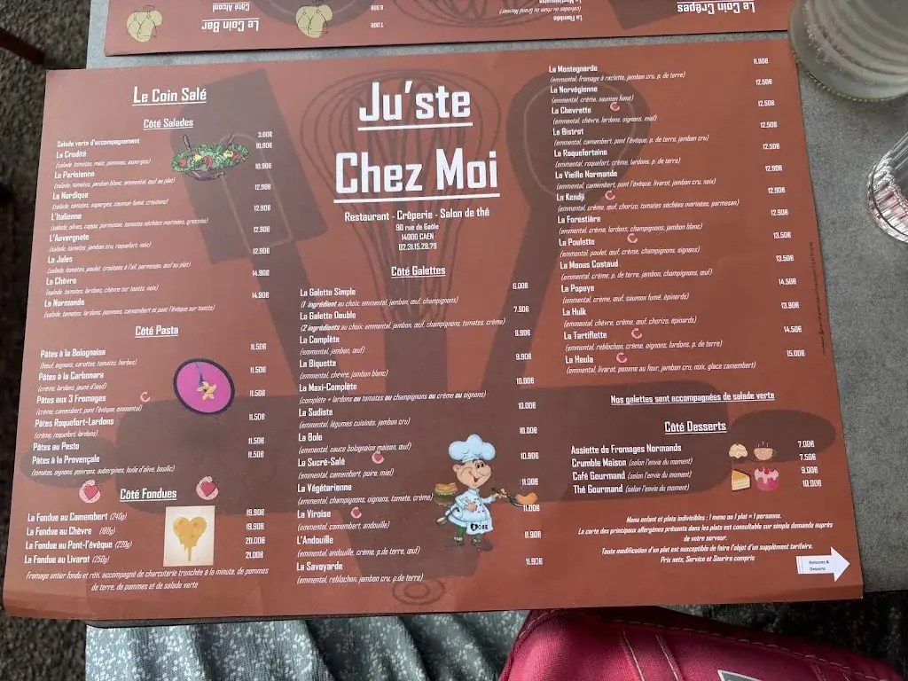 Menu_Ju'ste Chez Moi_Caen_image_3