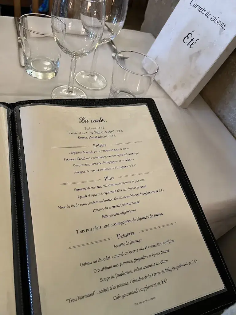 Menu_La Casinière_Caen_image_2