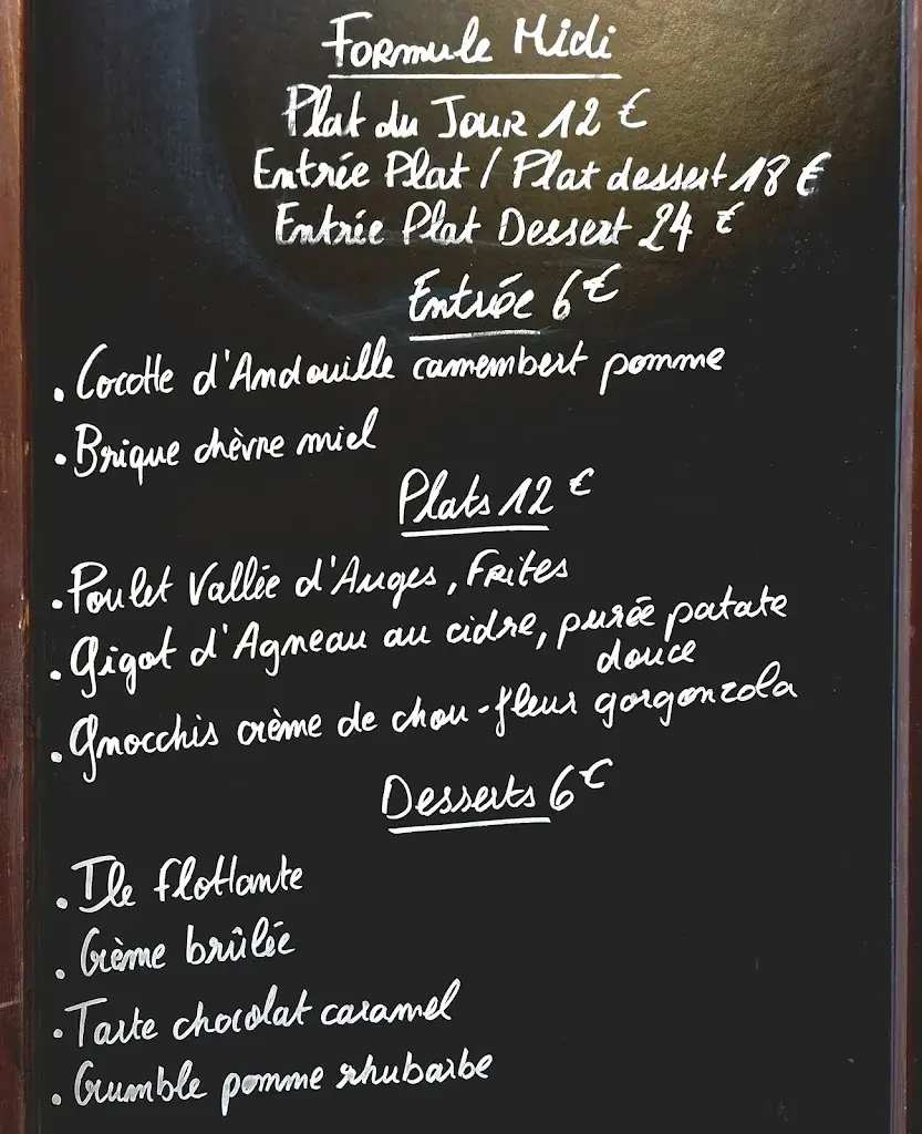 Menu_Bistrot L'échoppe_Caen_image_1