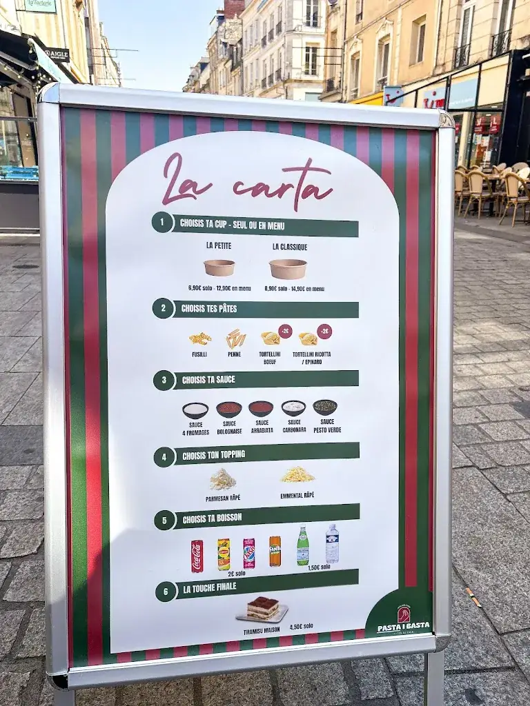 Menu_Pasta i Basta - Caen_Caen_image_2