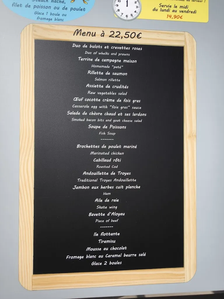 Menü_La Planche A_Caen_Bild_1