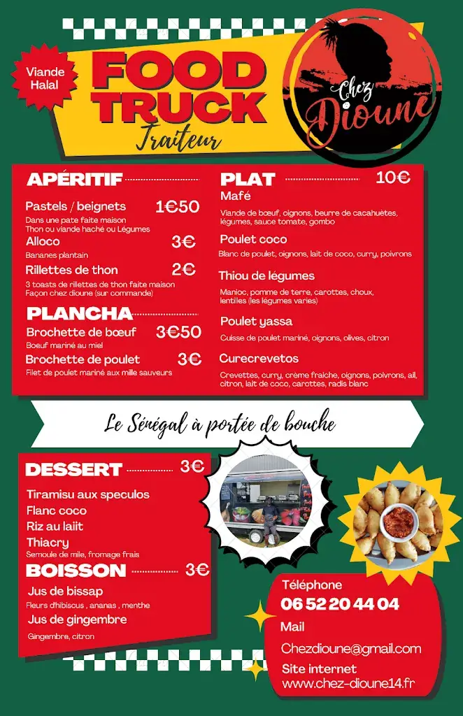 Menu_Chez Dioune_Frénouville_image_2