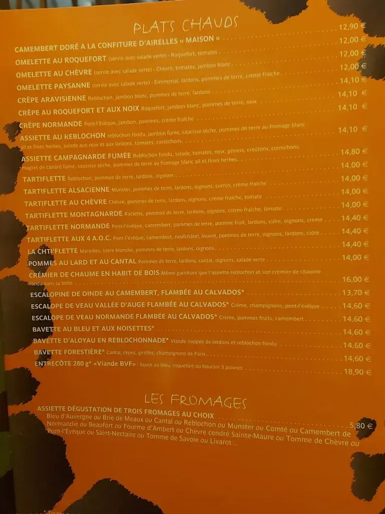 Menu_Maitre Corbeau Mondeville_Mondeville_image_2