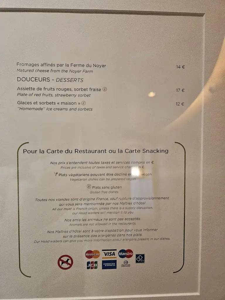 Menu_La Véranda - Hôtel Royal_Évian-les-Bains_image_2