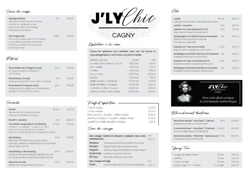 J'LY Chic restaurant in Cagny