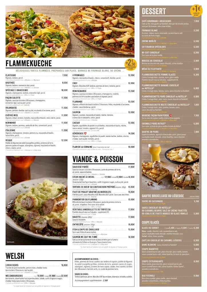 Menu_3 Brasseurs Caen - Mondeville_Mondeville_immagine_1