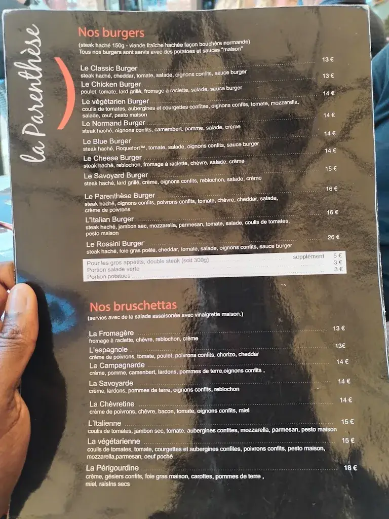 Menu_La Parenthèse_Cany-Barville_image_1