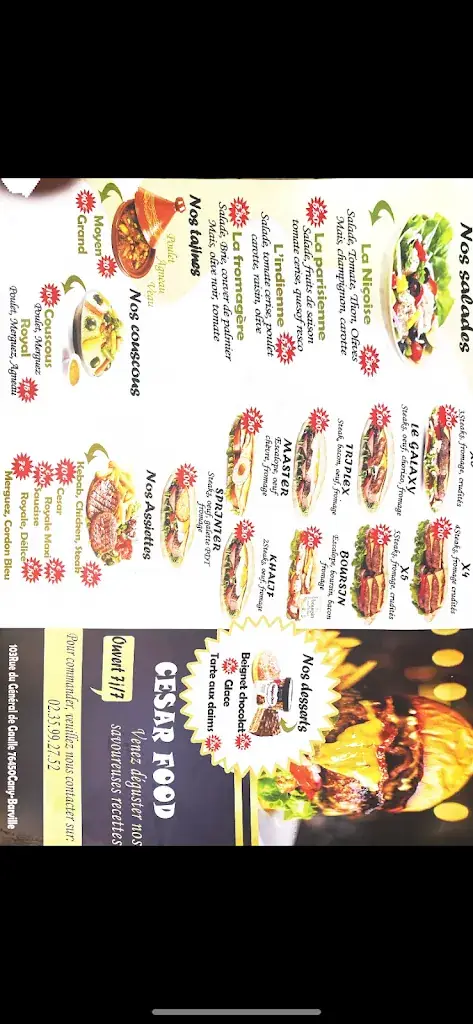 Menu_Cesar Food_Cany-Barville_image_4