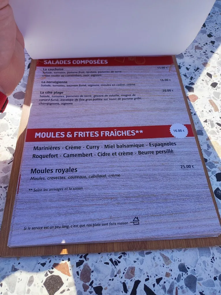 Menu_Côté Plage_Veulettes-sur-Mer_image_2