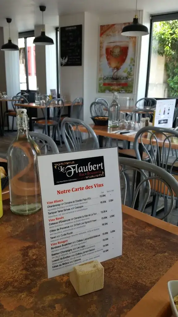 Menu_Le Flaubert bar brasserie restaurant_Canteleu_image_2