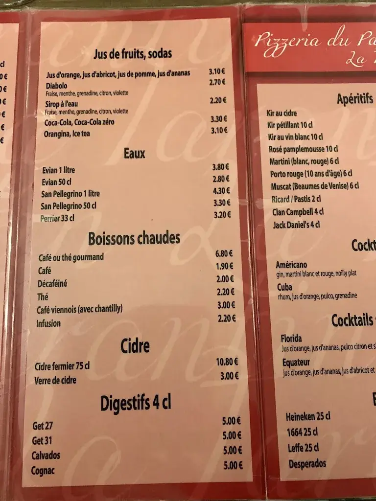 Menu_Pizzeria du Panorama la Tarantine_Canteleu_image_3