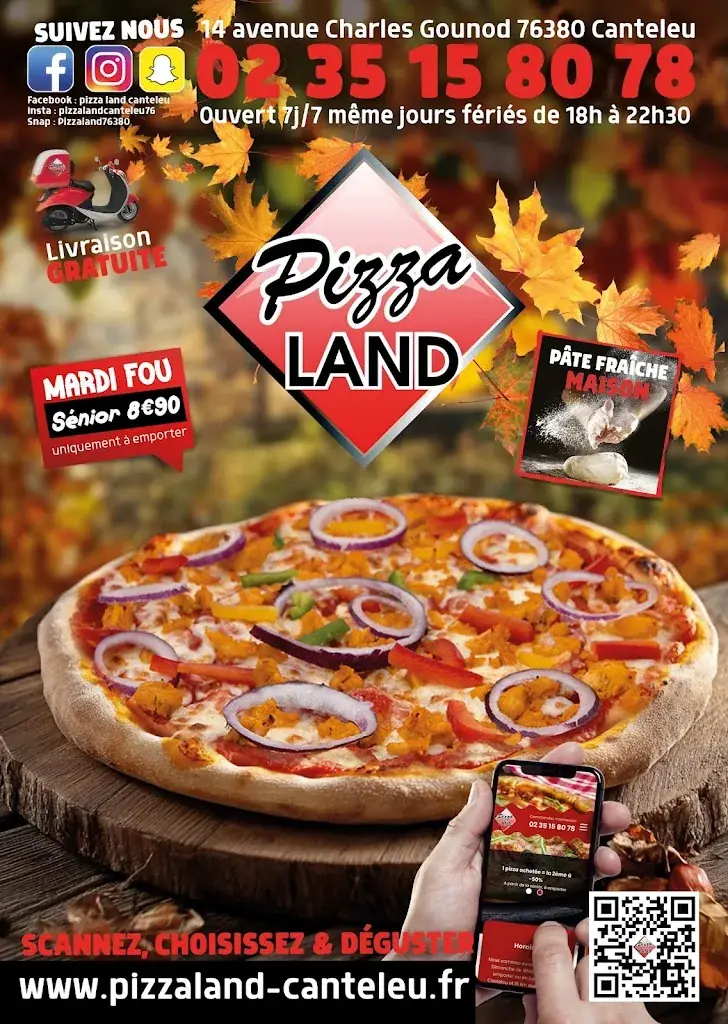 Menu_Pizza Land - Canteleu_Canteleu_image_2