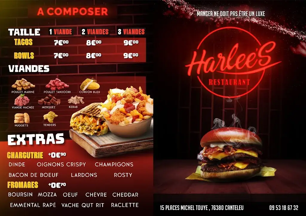 Menu_HARLEES Burger_Canteleu_image_2