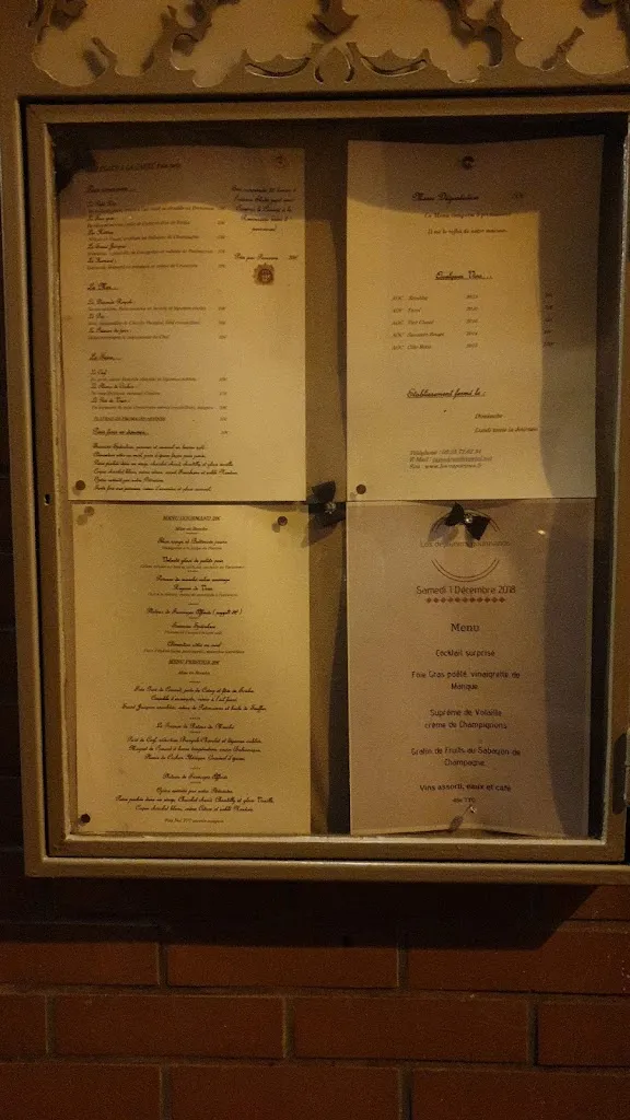 Menu_Restaurant Les Capucines_Petit-Quevilly_image_1