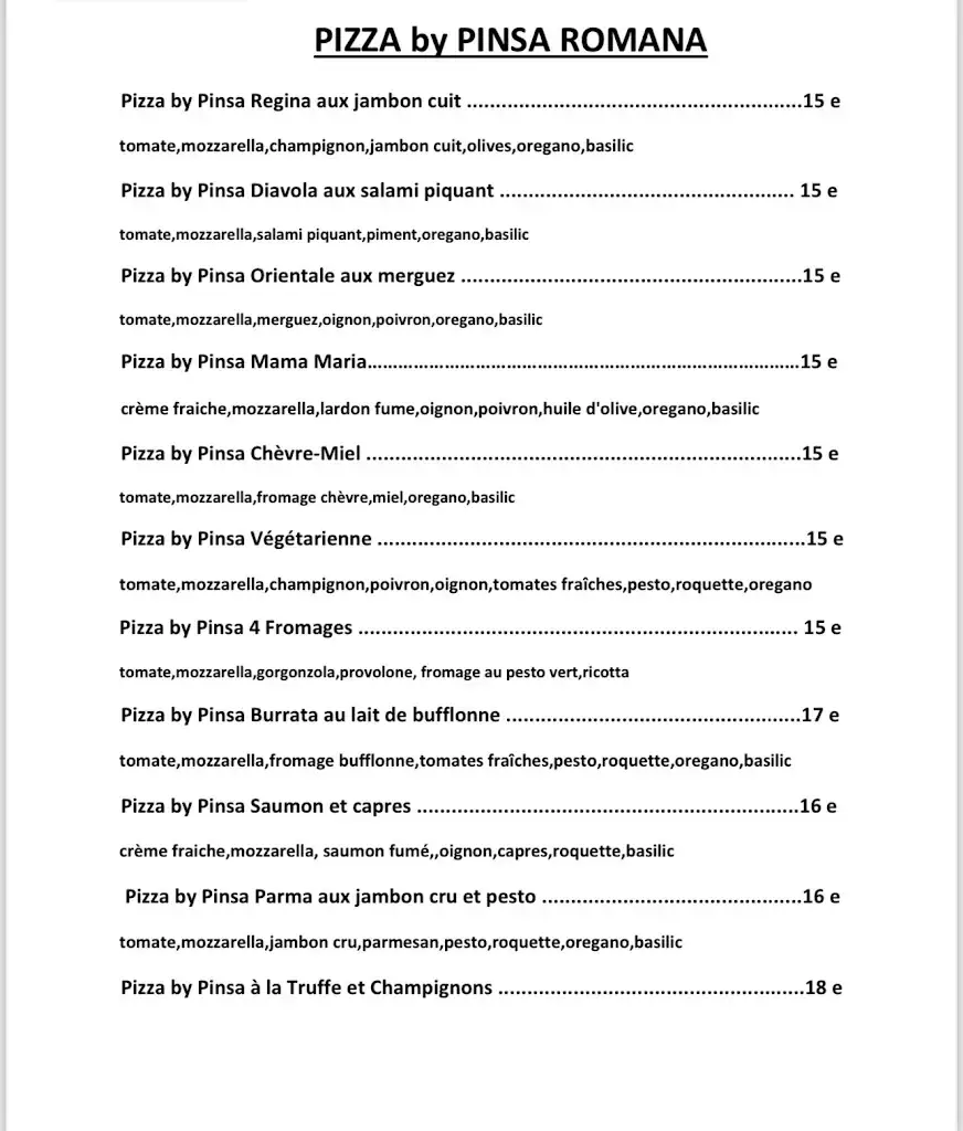 Menu_Restaurant Pizzeria Amici_Rouen_image_1