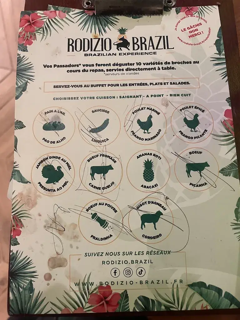 Menu_Rodizio Brazil - Rouen_Rouen_image_4