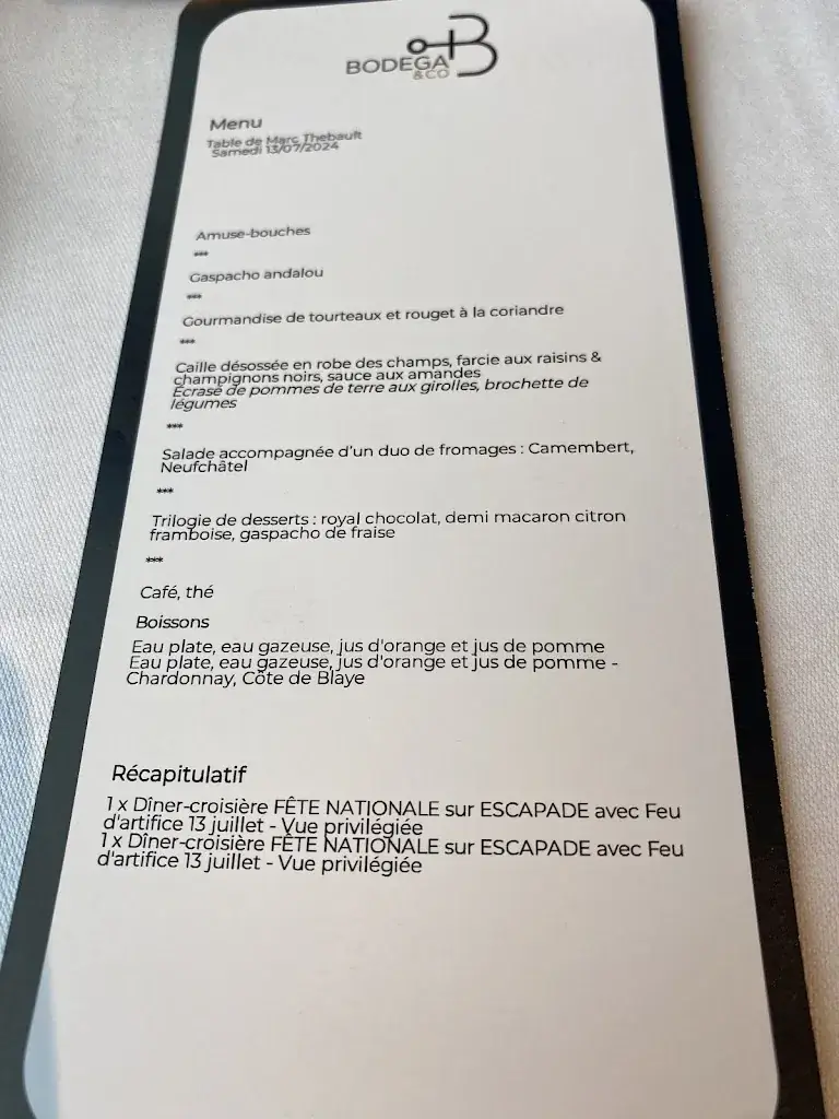 Menu_Bodega&Co - Bateaux de Réceptions / Restaurant-croisière_Rouen_image_3