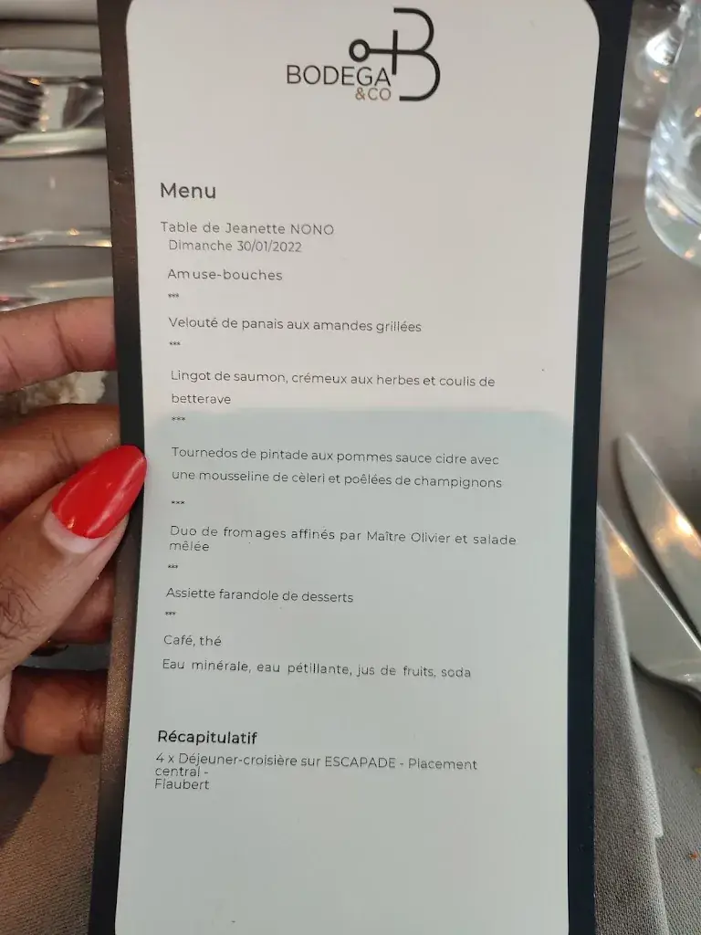 Menu_Bodega&Co - Bateaux de Réceptions / Restaurant-croisière_Rouen_image_4