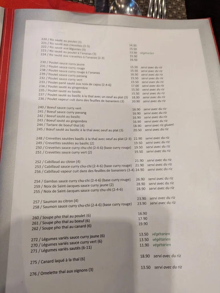 Menu_Khon Kaen Thai Restaurant_Évian-les-Bains_immagine_4