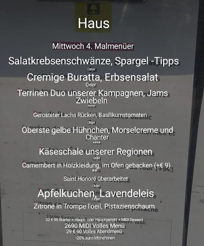 Menu_Logis Auberge Normande_Carentan-les-Marais_image_1