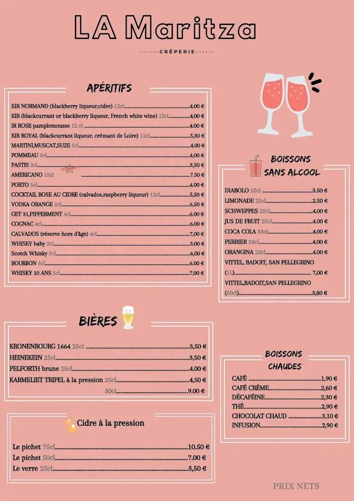 Menu_Grill - Crêperie 