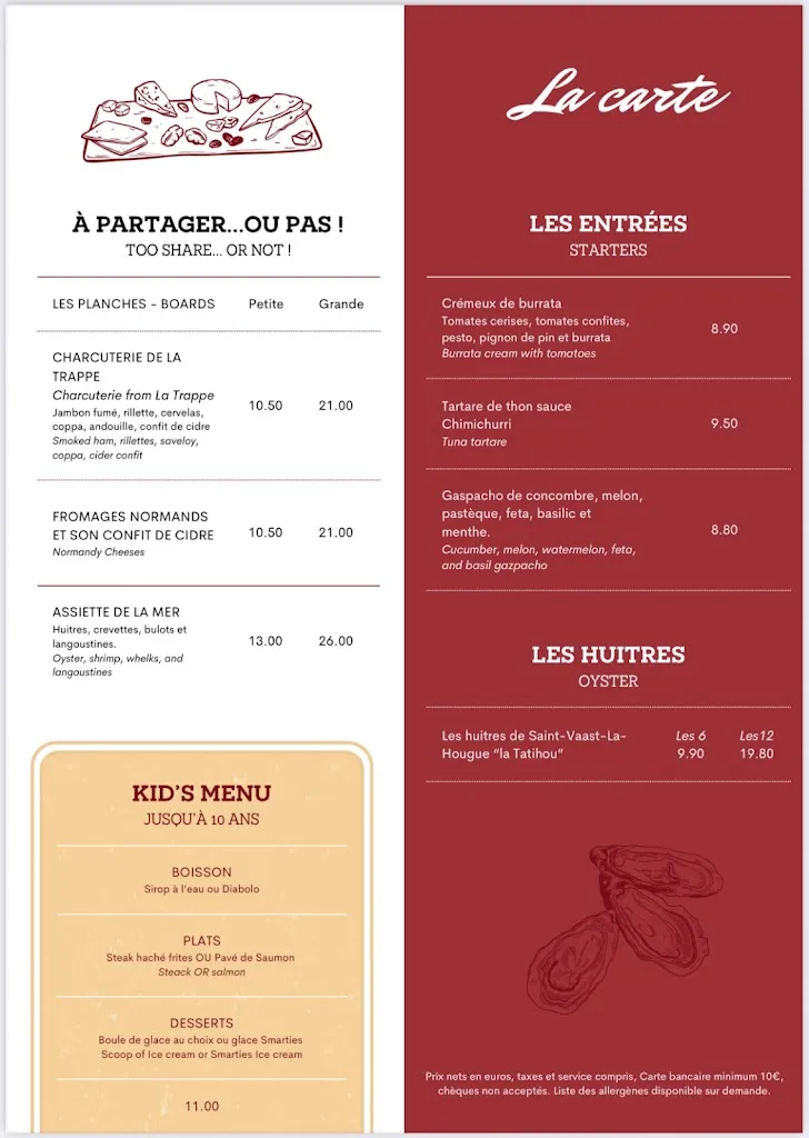 Menu_Les écuries_Sainte-Mère-Église_image_2