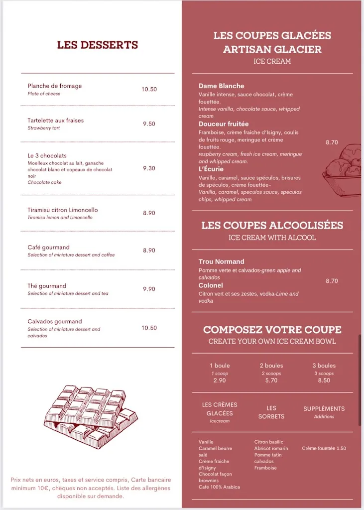 Menu_Les écuries_Sainte-Mère-Église_image_3
