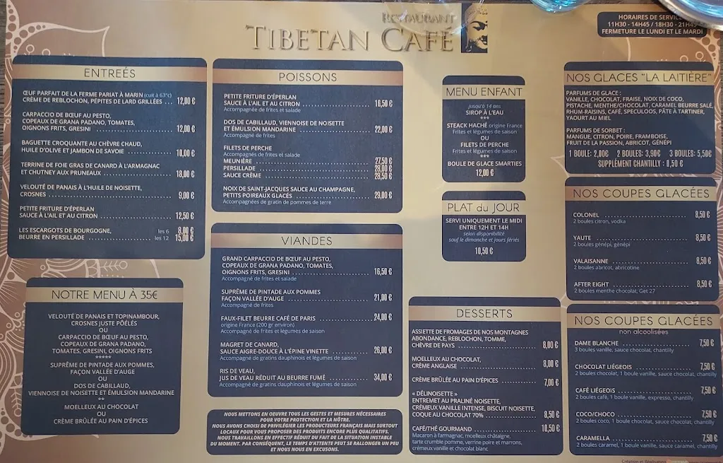 Menu_Tibetan Café_Neuvecelle_image_3