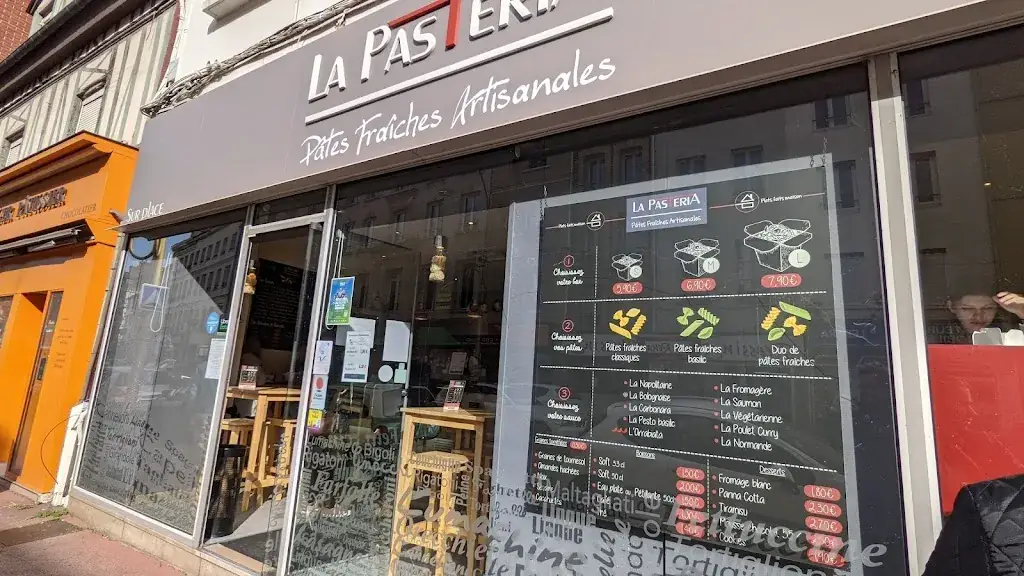 Menu_La Pasteria Elbeuf_Elbeuf_image_4