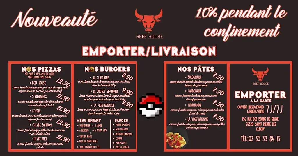 Menu_Beef House_Saint-Pierre-lès-Elbeuf_image_2