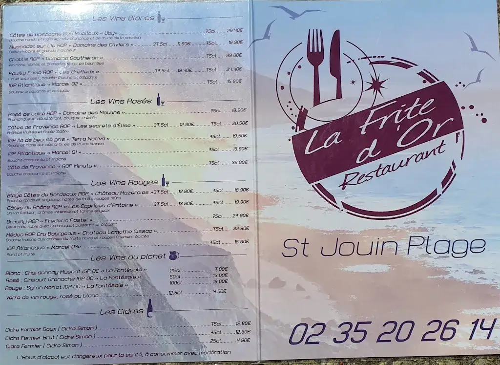 Menu_La Frite d'Or_Saint-Jouin-Bruneval_image_2