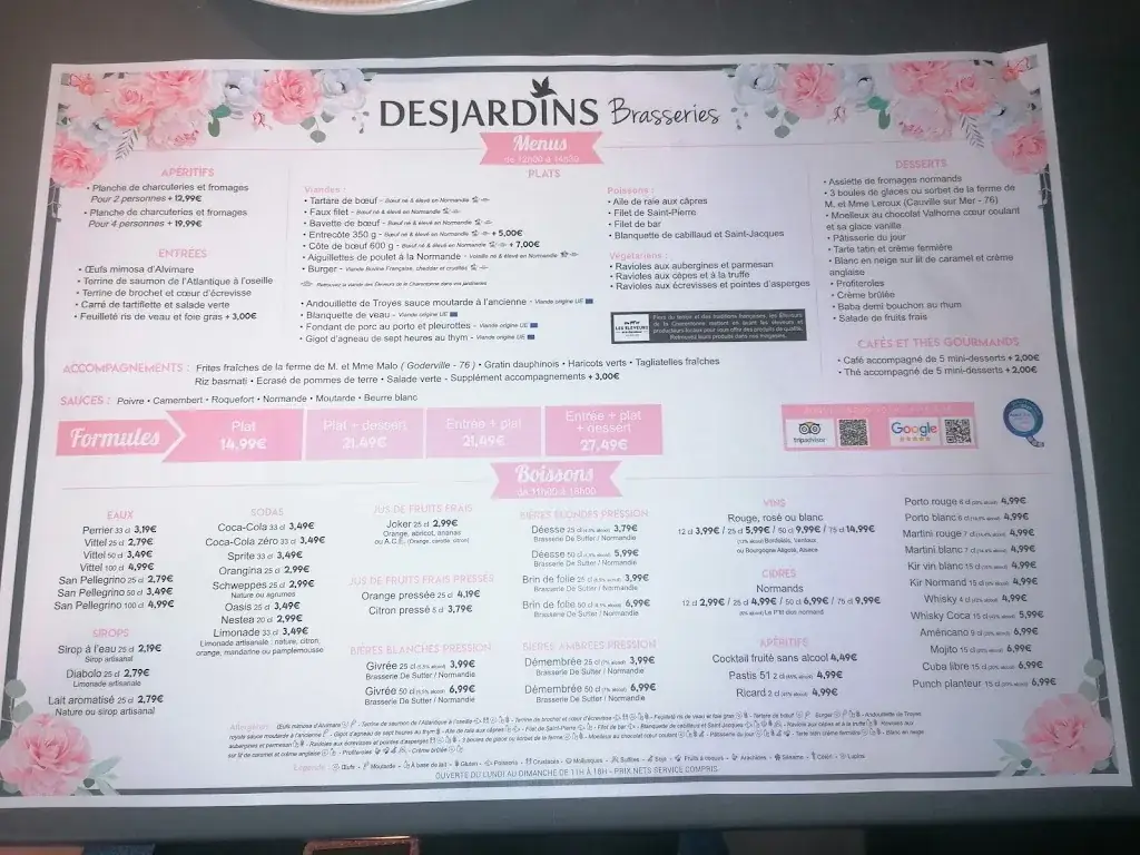 Menu_LE BISTROT DESJARDINS Montivilliers_Montivilliers_image_4
