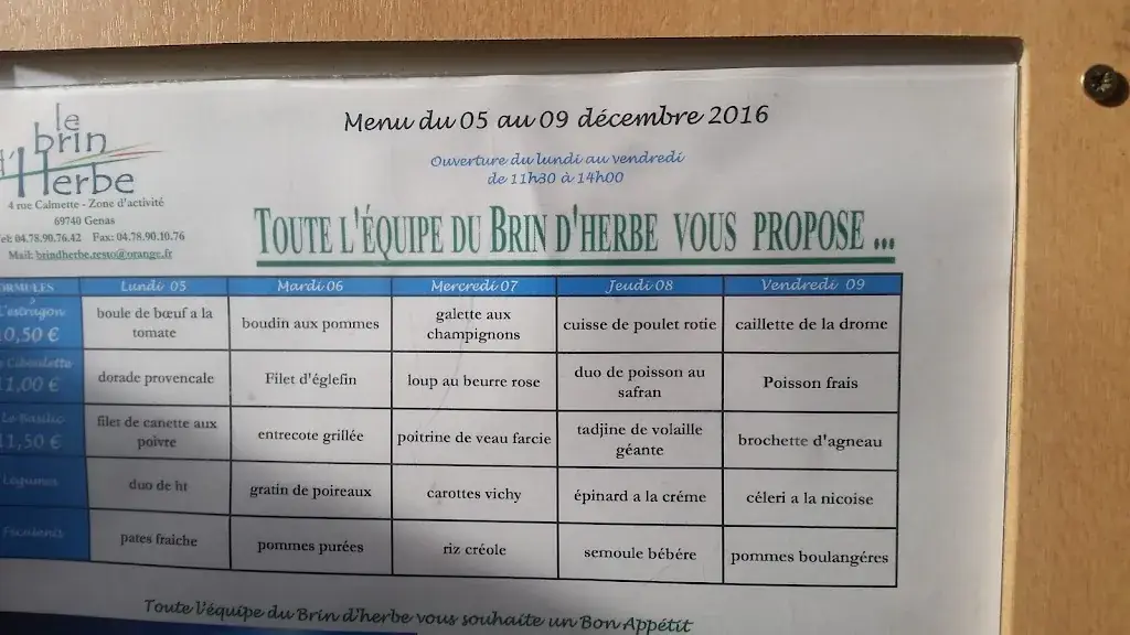 Menu_Brin d'Herbe_Genas_immagine_1