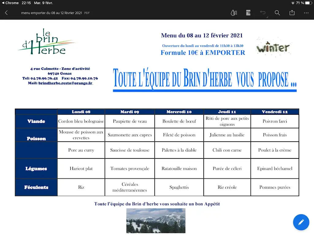 Menu_Brin d'Herbe_Genas_immagine_2