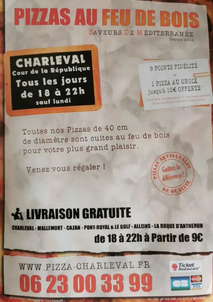 Adelin BOREL AMAUDRIC du CHAFFAUT_Pizzas - Rôtisserie - Snack - Saveurs de Méditérranée_Charleval_recensione