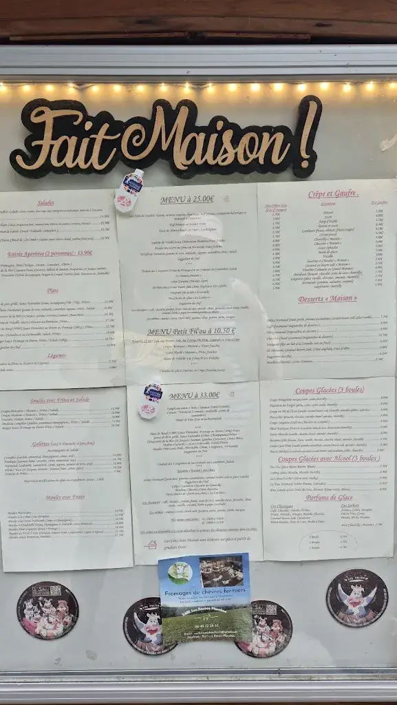 Menu_AU FIL DE L'EAU - Restaurant à Clécy_Clécy_image_1