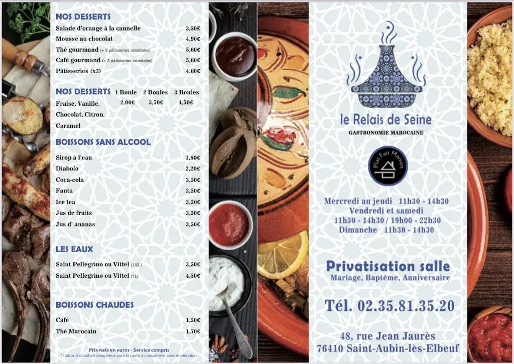 Menu_Le Relais De Seine_Saint-Aubin-lès-Elbeuf_image_2