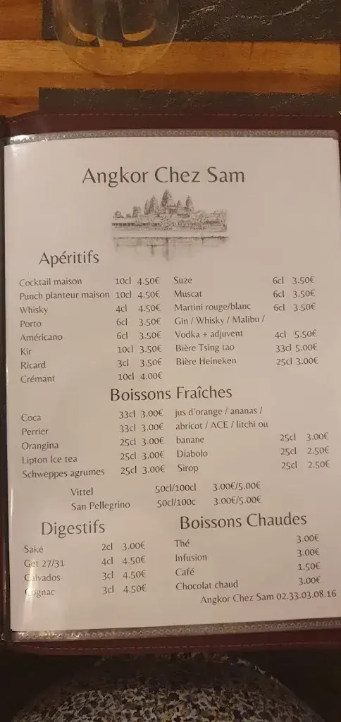 Menu_Angkor chez Sam_Cherbourg-en-Cotentin_image_1