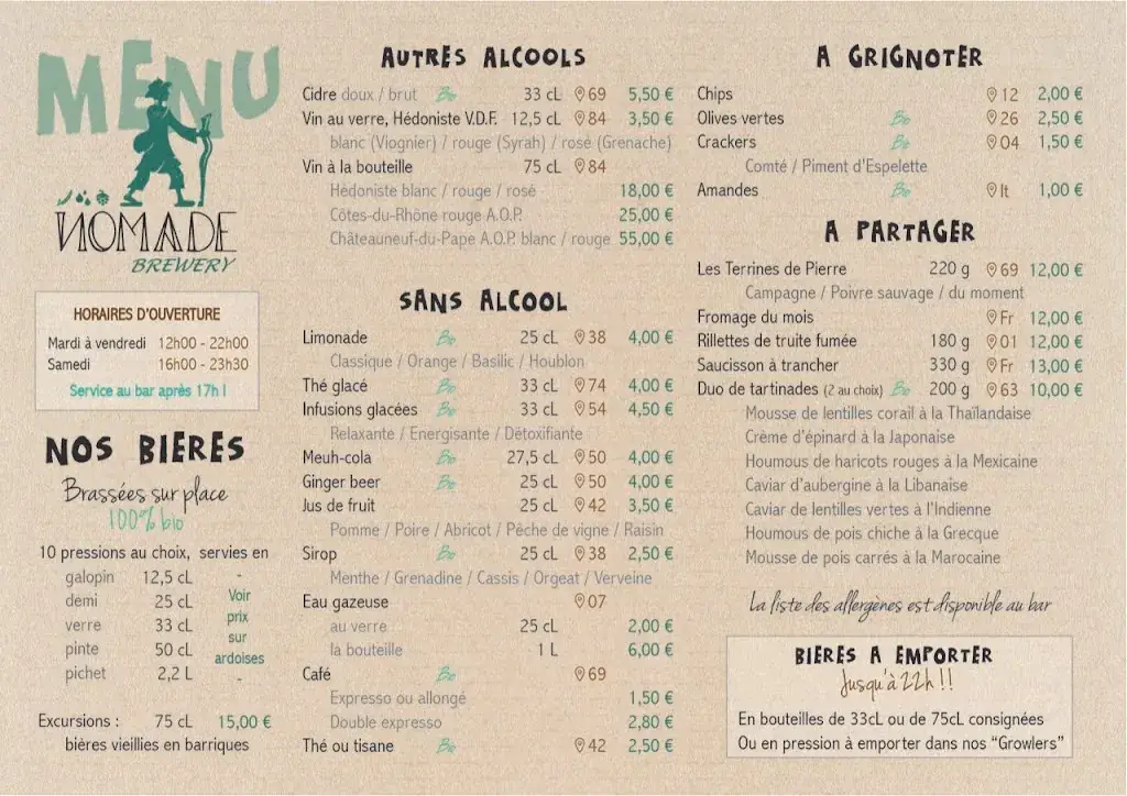 Menu_Nomade Brewery_Genas_image_1