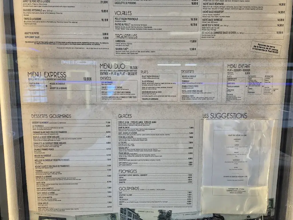 Menu_Brasserie le commerce_Cherbourg-en-Cotentin_image_2