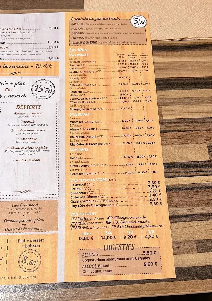 Menu_Brasserie le commerce_Cherbourg-en-Cotentin_image_3