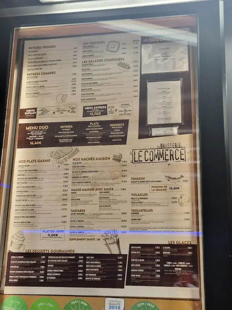 Menu_Brasserie le commerce_Cherbourg-en-Cotentin_image_4
