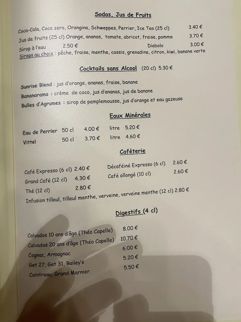 Menü_Le Quai des Mers - Restaurant_Cherbourg-en-Cotentin_Bild_4