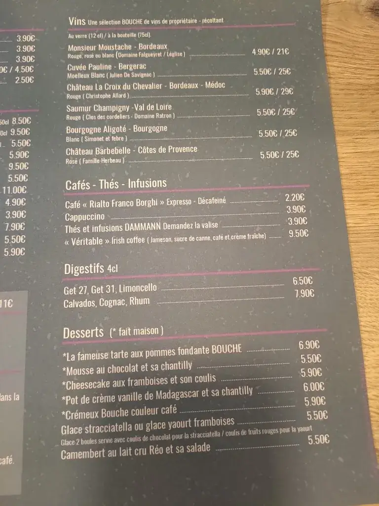 Menu_Bistro Bouche_Cherbourg-en-Cotentin_immagine_4
