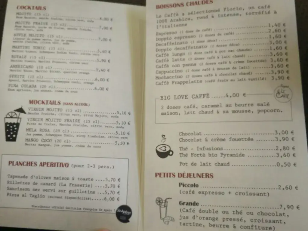 Menu_Le Caffè Cherbourg_Cherbourg-en-Cotentin_immagine_2