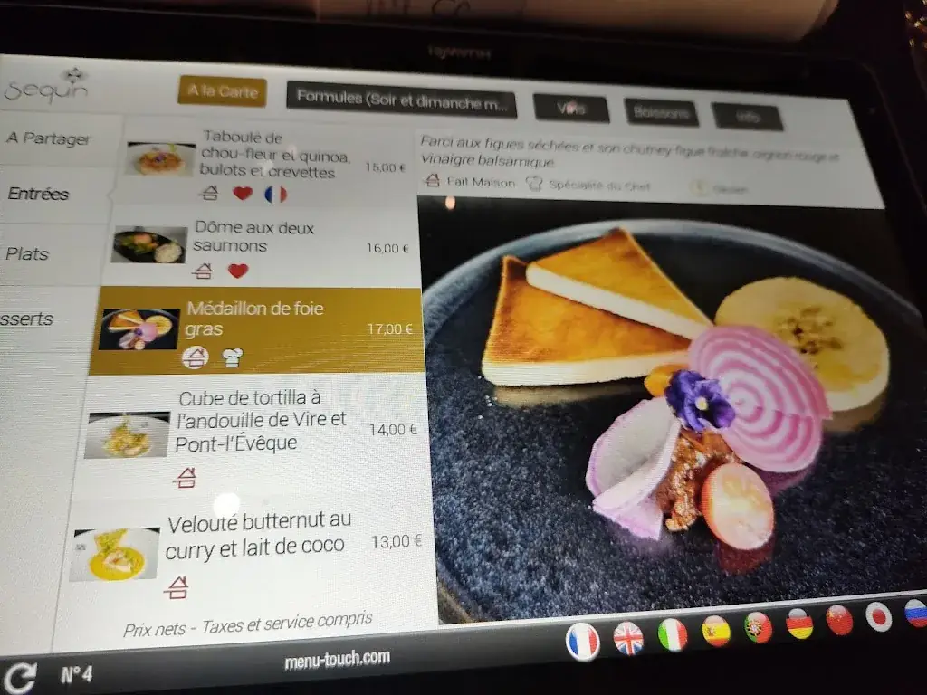 Menu_Le Sequin_Cherbourg-en-Cotentin_immagine_2
