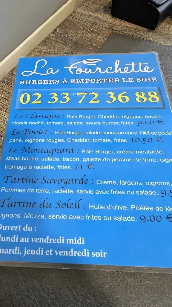 Menu_La Fourchette_Condé-sur-Vire_image_2