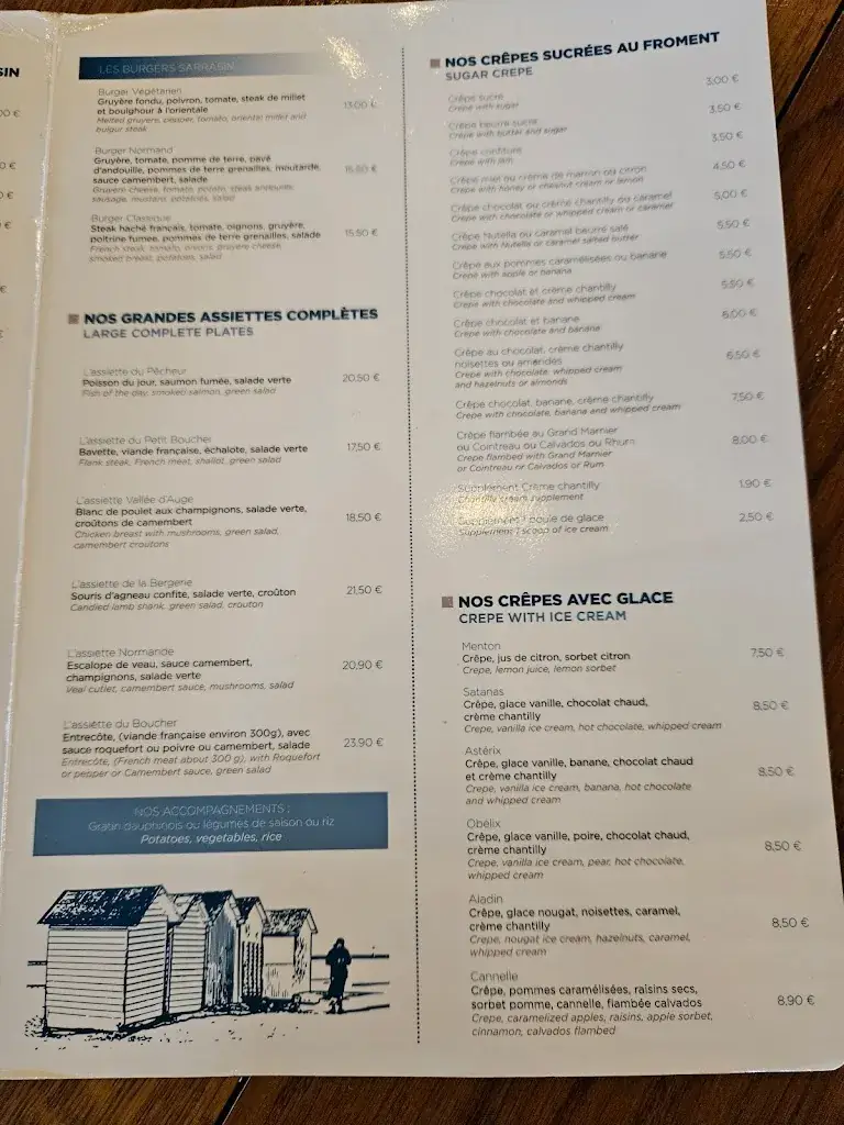 Menu_Les Cabines_Ouistreham_image_2