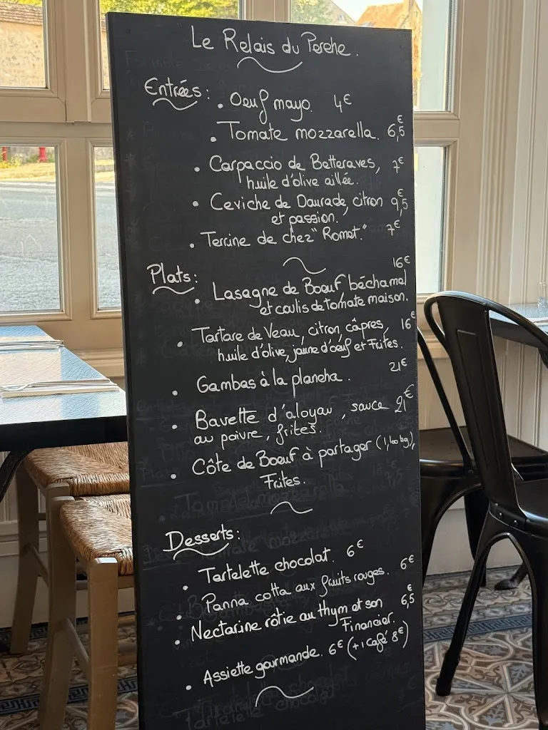 Menu_Restaurant Le Petit Relais à Condé-sur-Huisne_Huisne_image_1